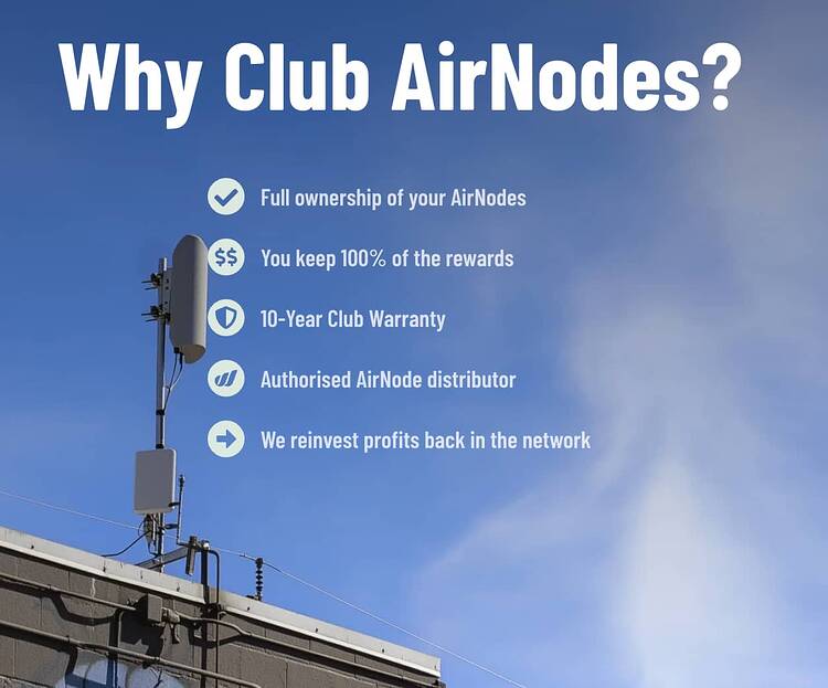 Why buy AirNodes from The Club Store?